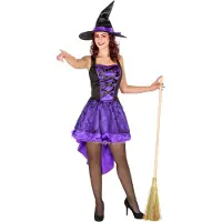 Dressforfun costume femme robe de sorcière sexy M - déguisement costume halloween robe de soirée costume carnaval costume carnaval robe de soirée - 300083