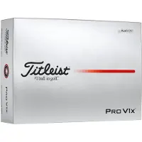 Titleist Pro V1x 2025 White Standard 12 Balles de golf