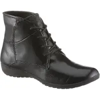 Josef seibel Bottes à lacets 'Schnürstiefelette Damen 79709VL971/100 Glattleder in schwarz' noir