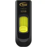 Team Group C145 lecteur USB flash 32 Go USB Type-A 3.2 Gen 1 (3.1 Gen 1) Noir et Jaune