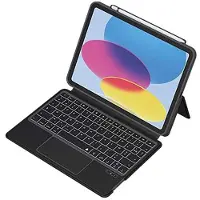 MW Etui clavier Qwerty Quick Note pour iPad 10,9" 10ème Gen 2022 Noir