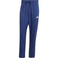 Adidas Pantalon de sport 'Essentials Stanford Open Hem' bleu foncé / blanc