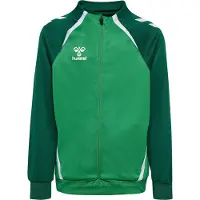 Hummel Veste de survêtement 'Lead 2.0' citron vert / vert foncé / blanc