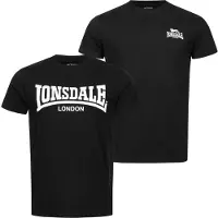 Lonsdale T-Shirt 'Piddinghoe' noir / blanc