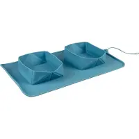 Laroy Gamelles en silicone pour les voyages (duo, enroulables)