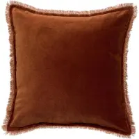 Vivaraise Coussin Uni Fara Caramel 45 X 45 Cm Vivaraise