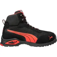 Puma Chaussures de sécurité S1PLMADRID MID noir/rouge T.42 - SAFETY - 642740210000042