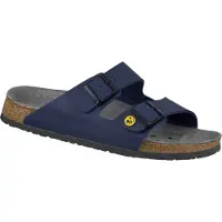Birkenstock Hommes, Sandales, Arizona, Bleu, (47)