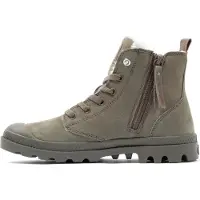 Palladium Bottines à lacets 'Pampa' olive