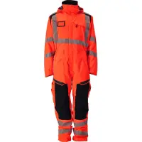 Mascot Winter Boilersuit With Kneepad Pockets Orange 4XL