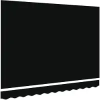 vidaXL Tissu de remplacement pour store noir 3,5 x 2,5 m en polyester