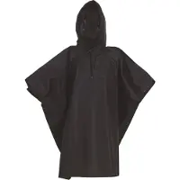 Yoko Poncho l?ger Black - Yoko YHVS470 - Taille Regular
