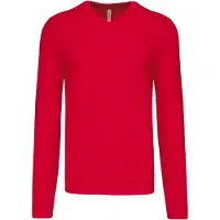 Kariban Pack 5 PULL COL V Rouge - Kariban K965 - Taille XL
