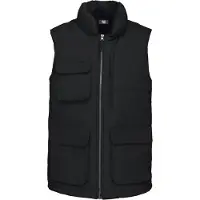 WK. Designed To Work Gilet sans manches Bodywarmer matelassé WK. Designed To Work Noir XXL