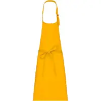 Kariban Tablier polycoton sans poche Yellow - Kariban K8000 - Taille One Size