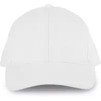 K-Up Pack 10 Casquette 6 panneaux en coton bio White - K-up KP134 - Taille One Size