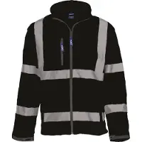 Yoko Veste softshell haute visibilit? Black - Yoko YHVK09 - Taille 2XL