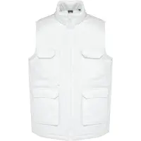 WK. Designed To Work Gilet polycoton multipoches rembourr? unisexe White - WK. Designed To Work WK607 - Taille XS