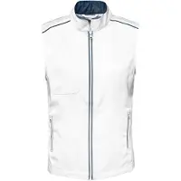WK. Designed To Work Pack 5 Gilet DayToDay pour femme Blanc/Bleu marine - WK. Designed To Work WK6149 - Taille M
