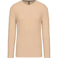 Kariban Pack 10 T-SHIRT COL ROND MANCHES LONGUES Light Sand - Kariban K359 - Taille 4XL