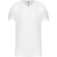 Kariban Pack 10 T-shirt manches courtes col V homme White - Kariban K3014 - Taille 3XL