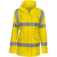 Yoko Veste haute visibilit? "Management" femme Hi Vis Yellow - Yoko YHVP189 - Taille 2XL