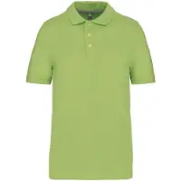 Kariban Polo à manches courtes pour hommes. En piqué de coton