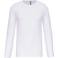 Kariban Pack 10 T-shirt col rond manches longues homme White - Kariban K3016 - Taille 3XL