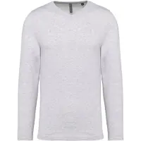 Kariban Pack 10 T-SHIRT COL V MANCHES LONGUES Ash Heather - Kariban K358 - Taille L