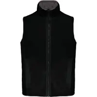 Kariban RECORD > BODYWARMER DOUBL? POLAIRE Noir/Gris - Kariban K679 - Taille XS