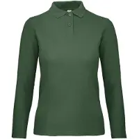 B&C ID.001 Polo à manches longues pour dames