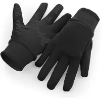 Beechfield Gants de sport Softshell Black - Beechfield B310 - Taille S/M