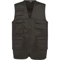 WK. Designed To Work Pack 5 Gilet polycoton multipoches doubl? unisexe Dark Grey - WK. Designed To Work WK609 - Taille M