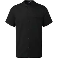 Premier Workwear Chefs Chemise à manches courtes recyclée