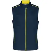 WK. Designed To Work Gilet DayToDay femme WK. Designed To Work Bleu Marine / Jaune L