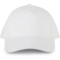 K-Up Pack 10 Casquette 5 panneaux en coton bio White - K-up KP135 - Taille One Size