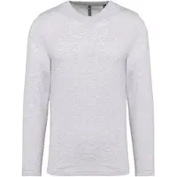 Kariban Pack 10 T-SHIRT COL ROND MANCHES LONGUES Ash Heather - Kariban K359 - Taille M