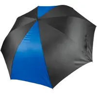 Kimood Grand parapluie de golf Black/Royal Blue - Kimood KI2008 - Taille One Size