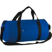 Kimood Sac fourre tout forme tube Royal Blue/Black - Kimood KI0633 - Taille One Size