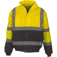 Yoko Blouson bicolore haute visibilit? Hi Vis Yellow/Navy - Yoko YHVP218 - Taille 2XL
