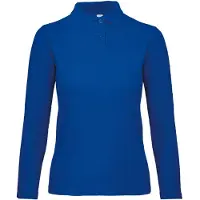 B&C ID.001 Polo à manches longues pour dames