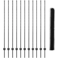 vidaXL Clôture en fil de fer soudé 25 x 1,5 m (L x H)