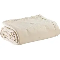 Vivaraise Jeté De Lit Tika Naturel 240 X 260 Cm Vivaraise