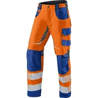 Kübler Reflectiq Sommerhose Psa 2 Warnorange/Kbl.Blau 25