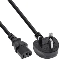 InLine 4043718022748 Noir 1,8 m BS 1363 Coupleur C13