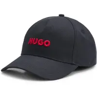 HUGO Casquette 'Jude' rouge / noir