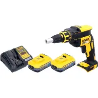 DeWalt DCF 620 H2 Visseuse pour cloisons sèches sans fil 18 V 30 Nm Brushless + 2x Powerstack batterie 5,0 Ah + chargeur