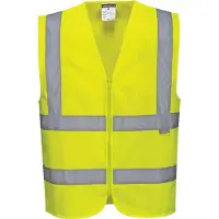 Portwest Gilet haute visibilité zippé Classe 2 Jaune L