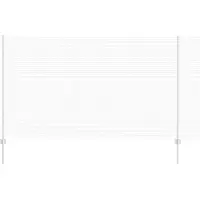 vidaXL Clôture en fil de fer soudé avec poteaux 10 x 1,4 m (L x H)