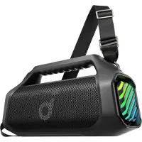 Anker Enceintes portables Soundcore Boom 2 Pro, Bluetooth 5.3, noir